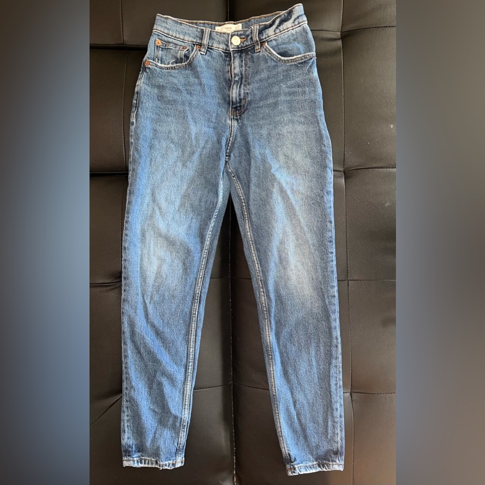 Mango Dark wash mom jeans size 2